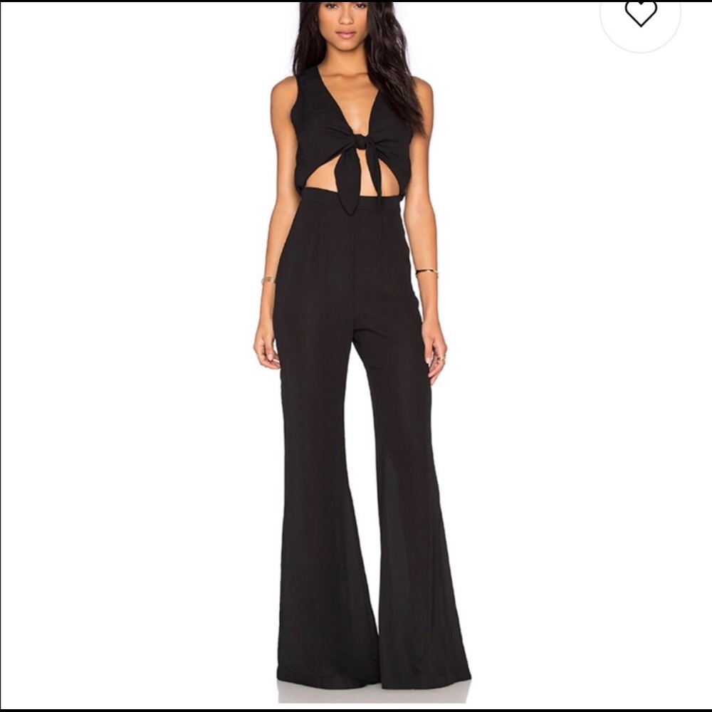 Show Me Your MuMu size large Black Jumpsuit